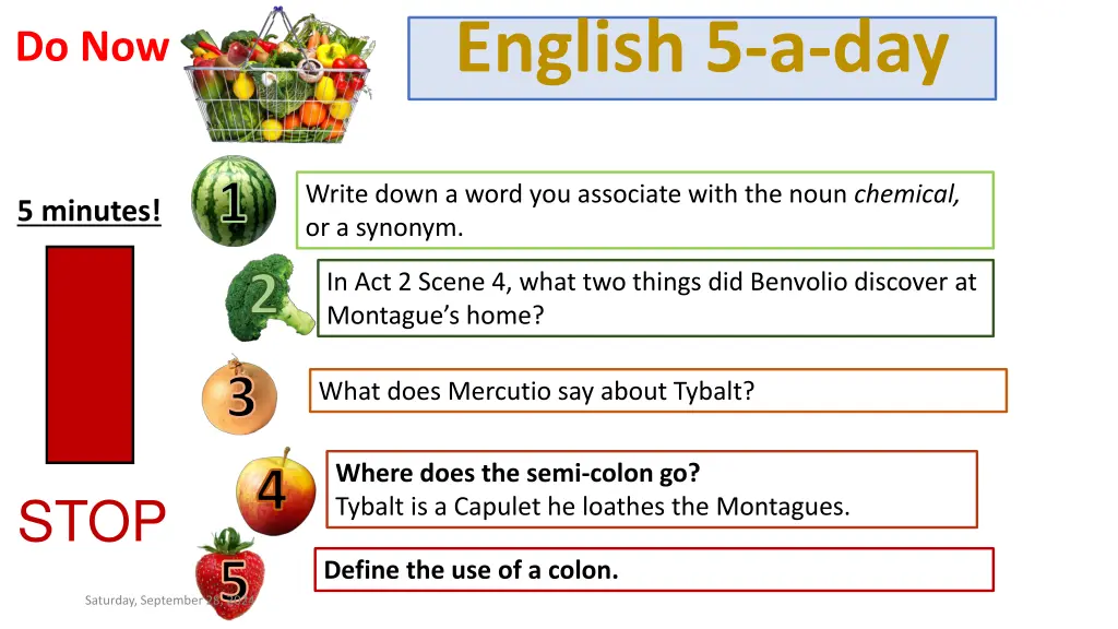 english 5 a day 3