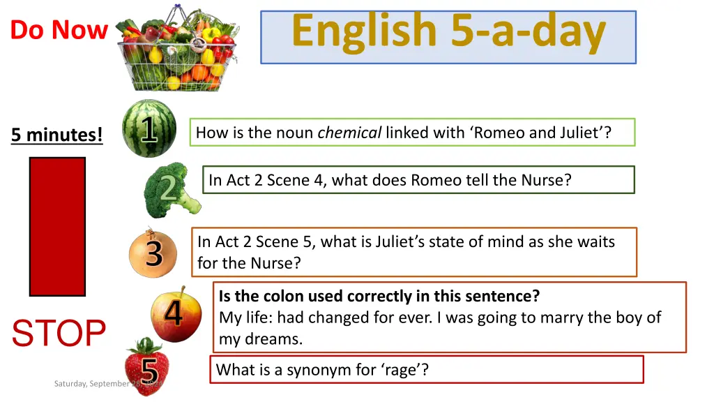 english 5 a day 4