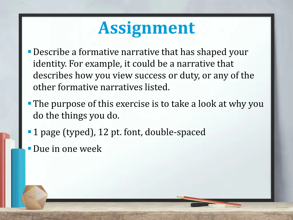 assignment