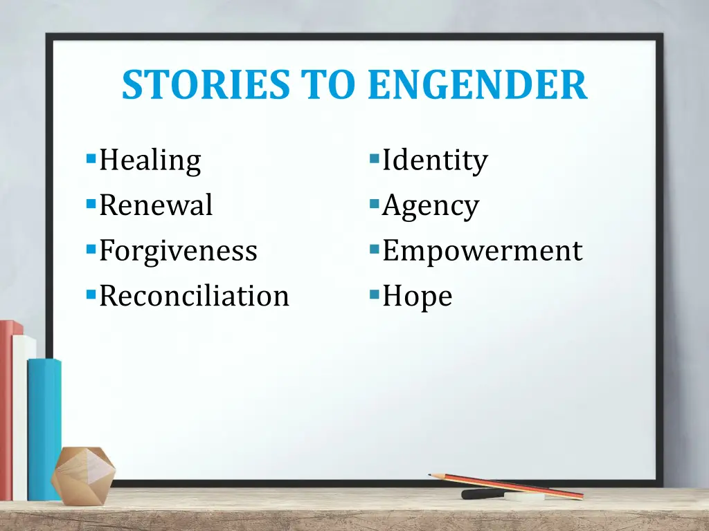 stories to engender