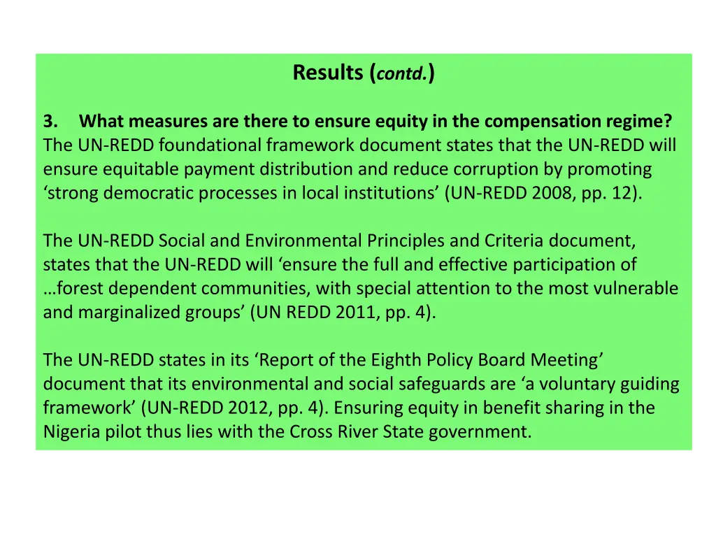 results contd 1