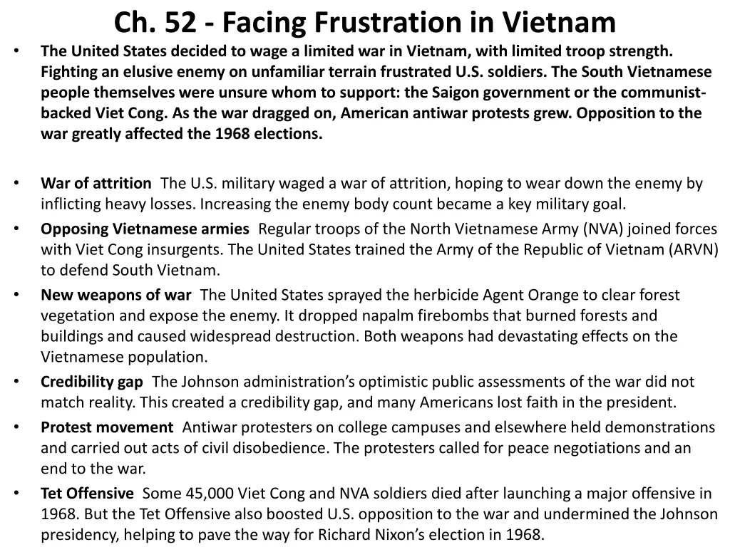 ch 52 facing frustration in vietnam the united