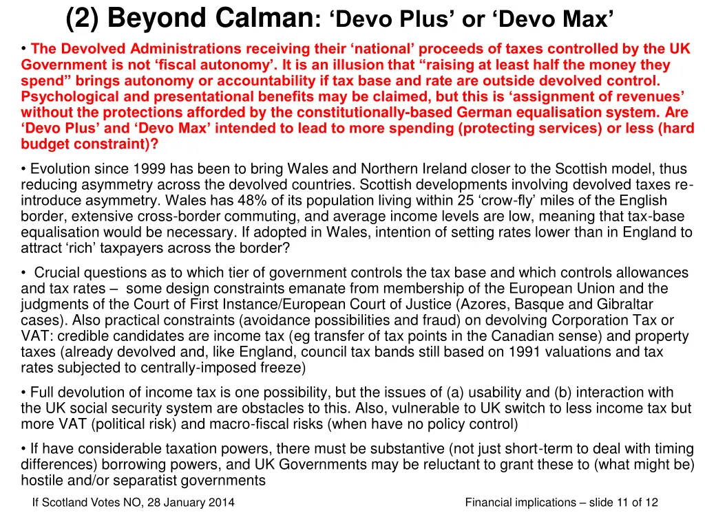 2 beyond calman devo plus or devo