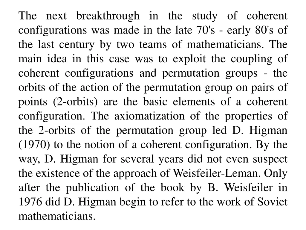 the next breakthrough in the study of coherent