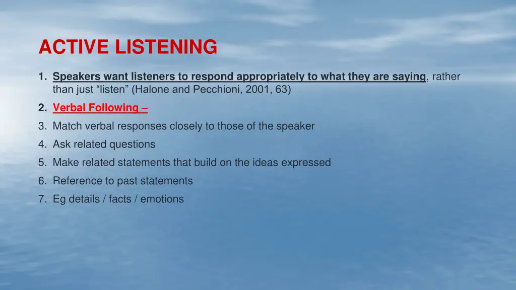 active listening 1