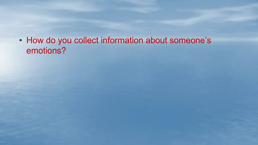 how do you collect information about someone