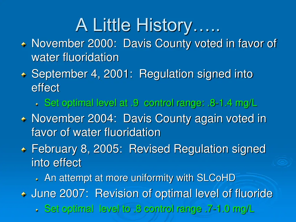 a little history november 2000 davis county voted