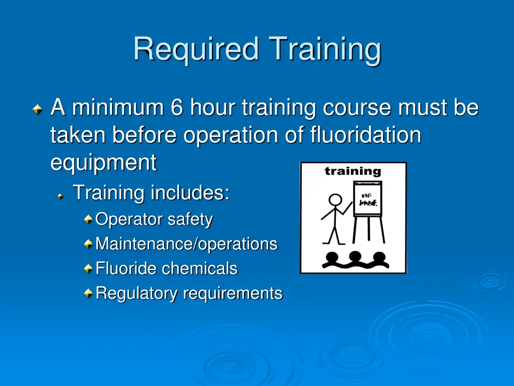 required training