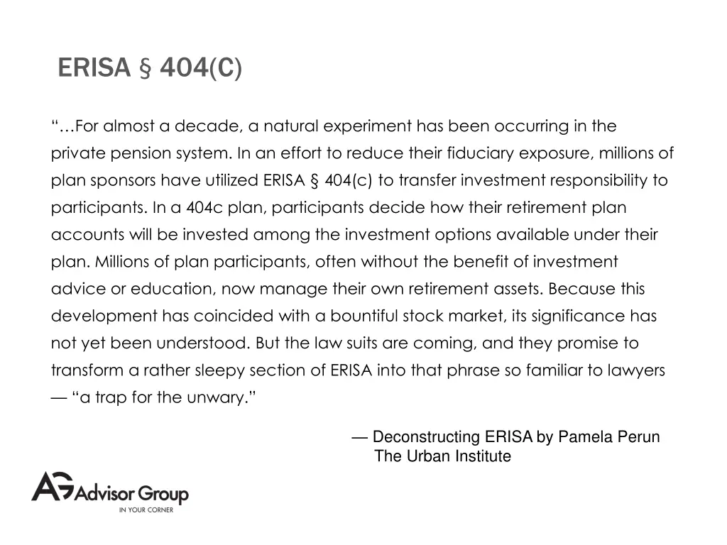 erisa 404 c