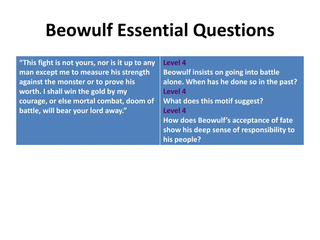 beowulf essential questions 2