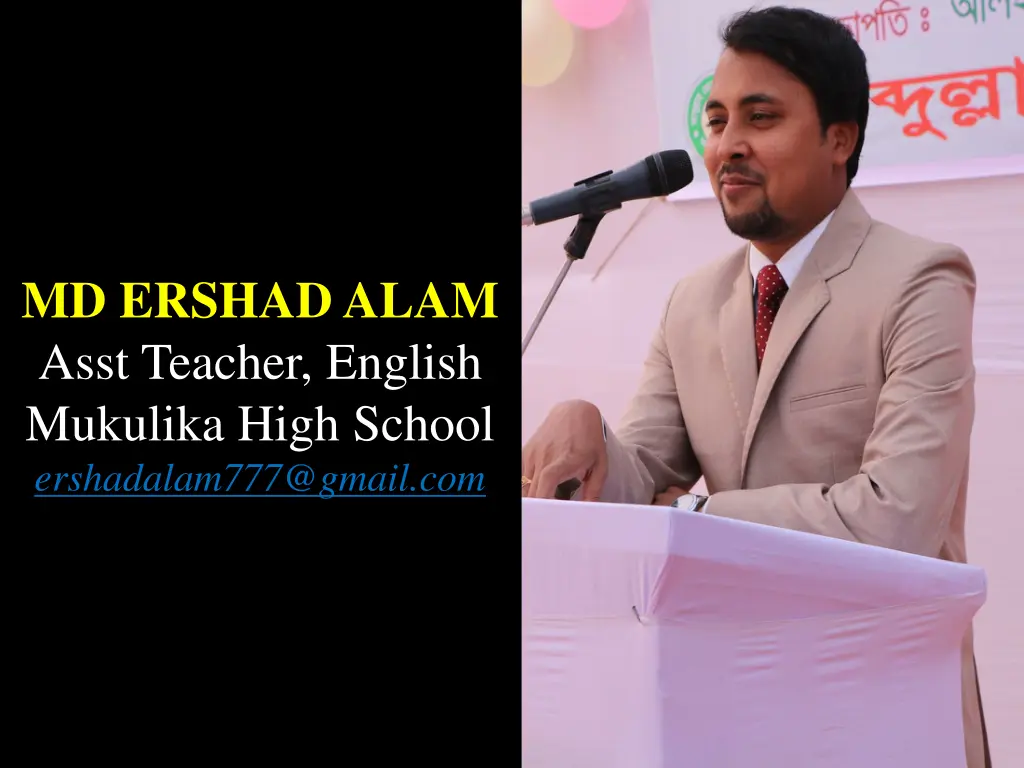 md ershad alam asst teacher english mukulika high