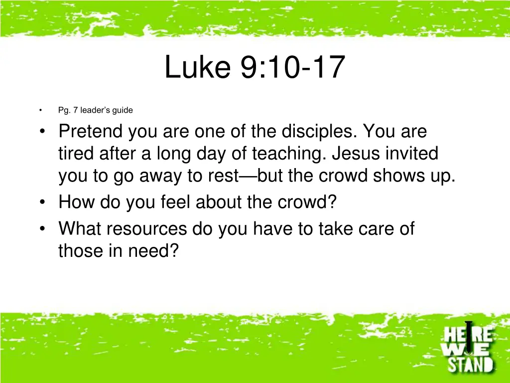 luke 9 10 17