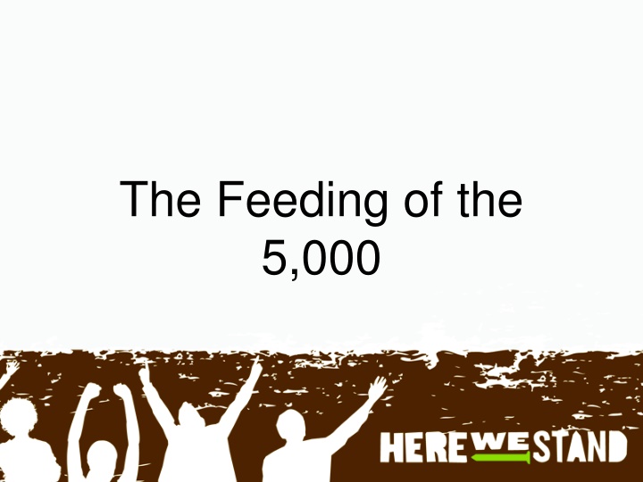 the feeding of the 5 000