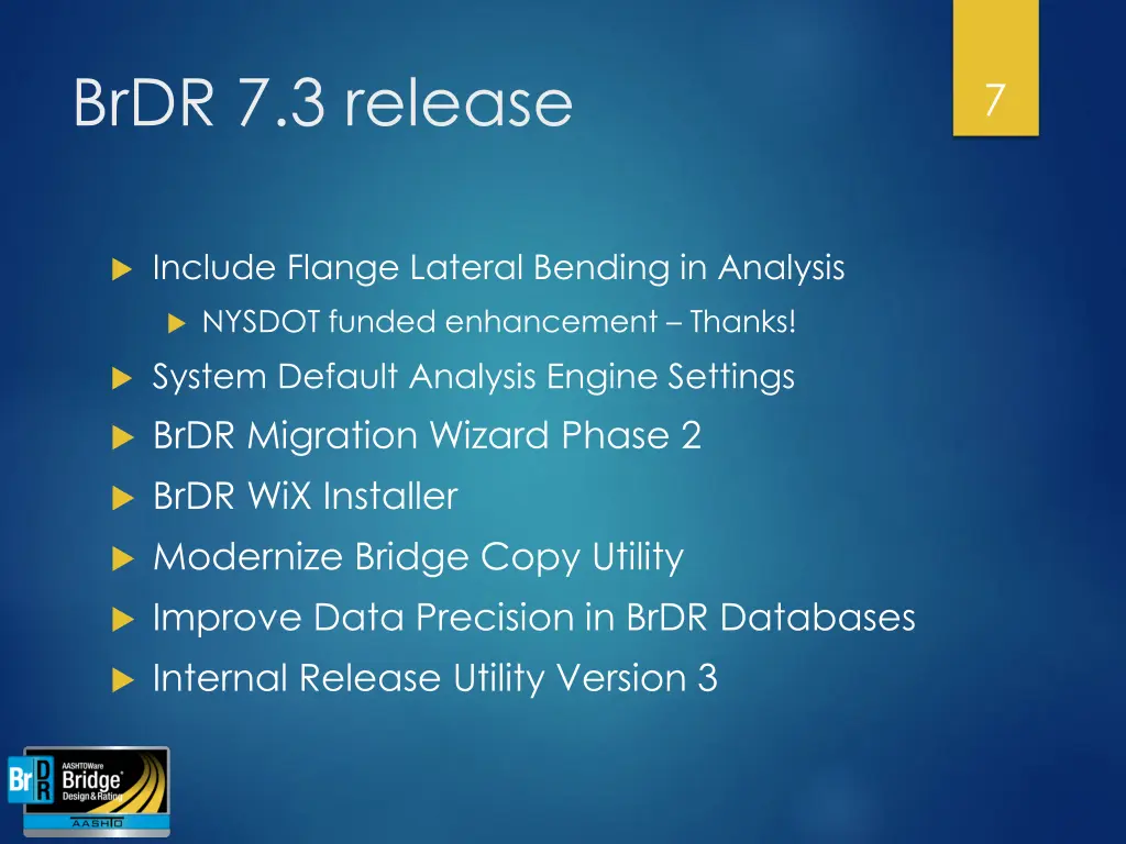 brdr 7 3 release 1