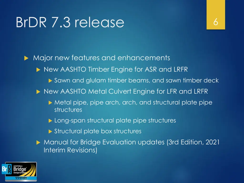 brdr 7 3 release