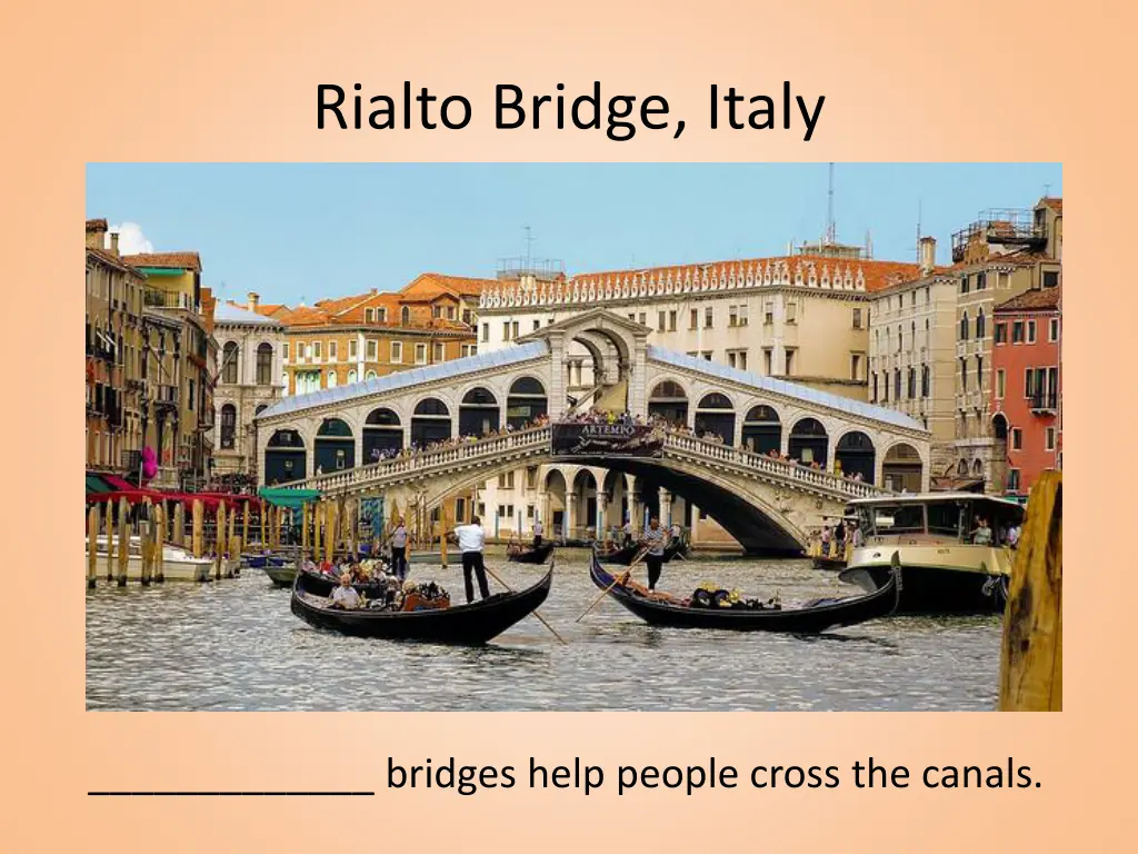 rialto bridge italy