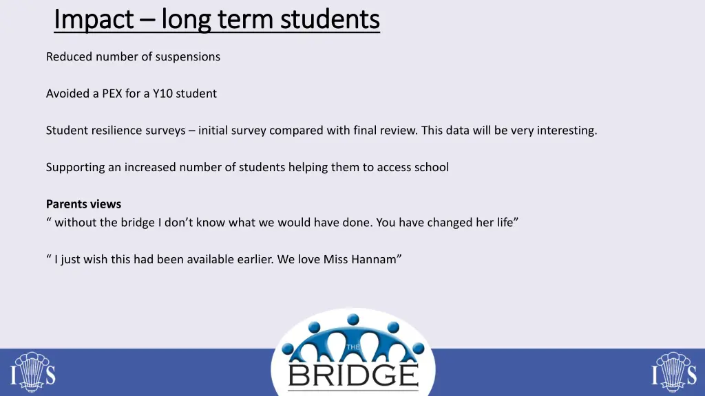 impact impact long term students long term