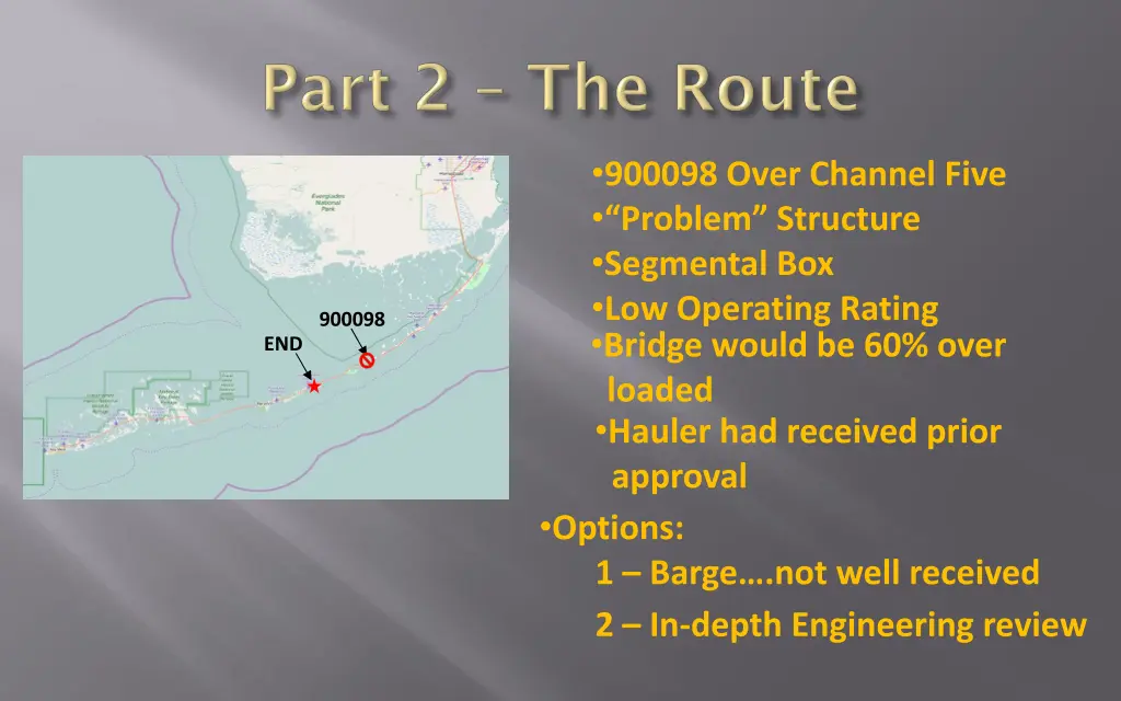 900098 over channel five problem structure