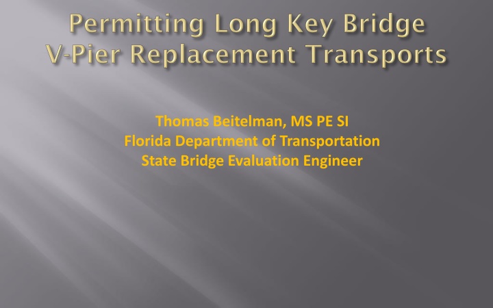 thomas beitelman ms pe si florida department