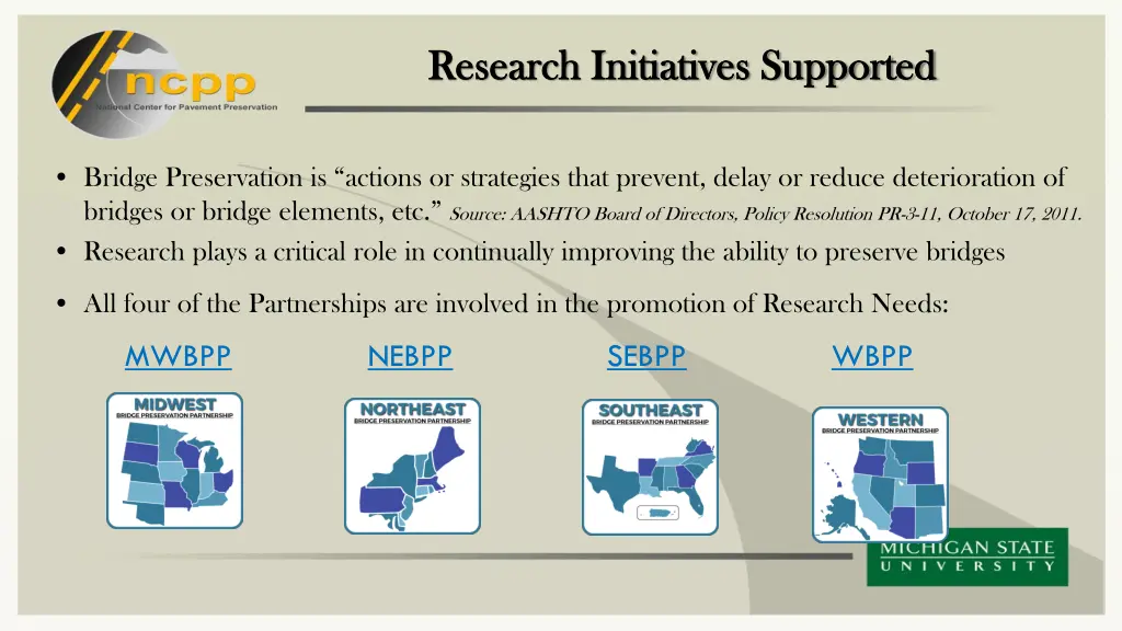 research initiatives supported research