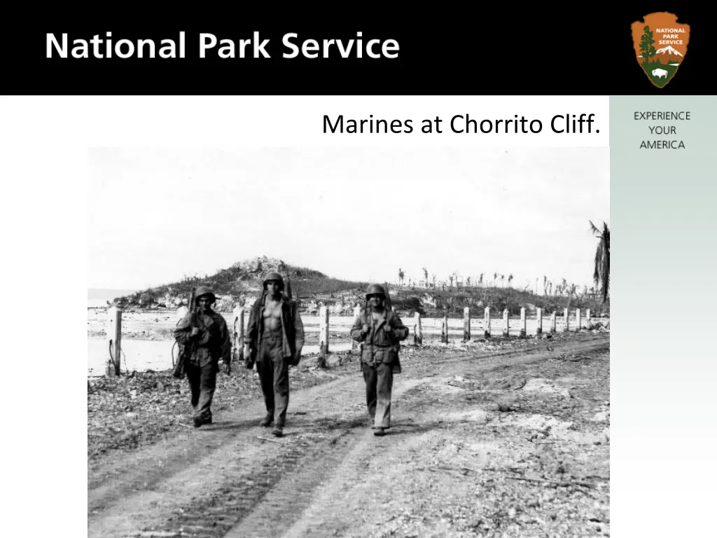 marines at chorrito cliff