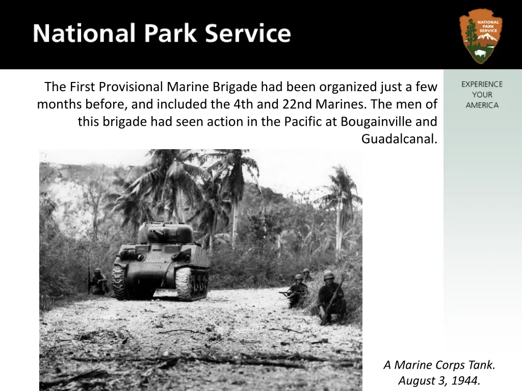 the first provisional marine brigade had been