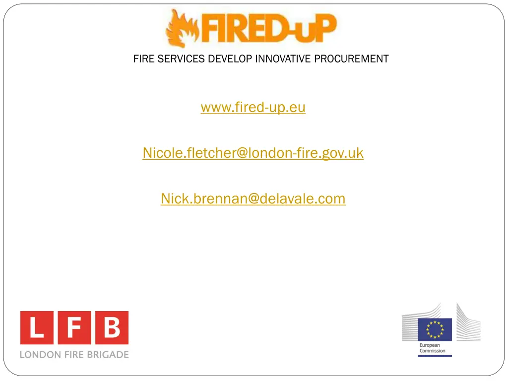 fire services develop innovative procurement