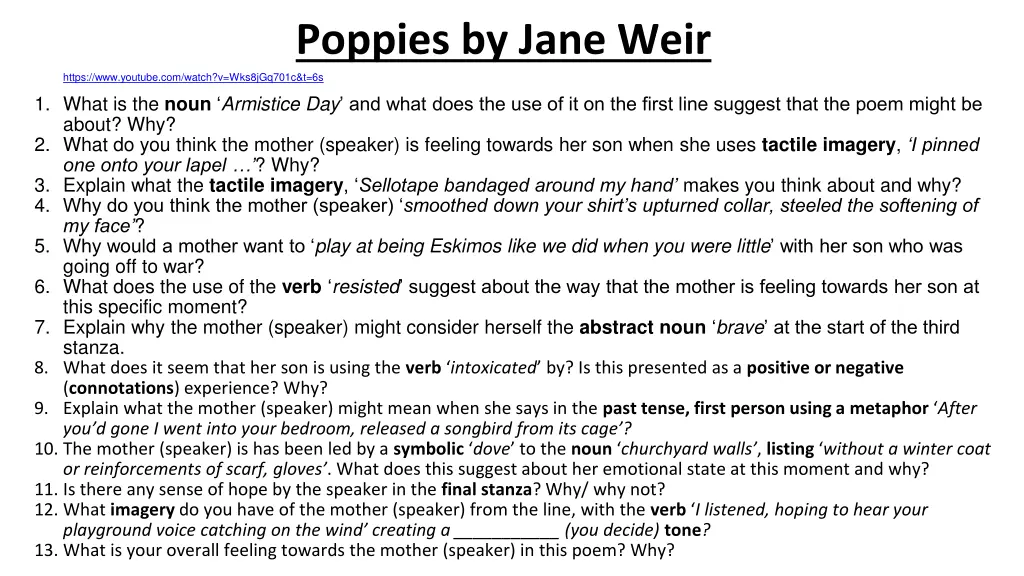 poppies by jane weir