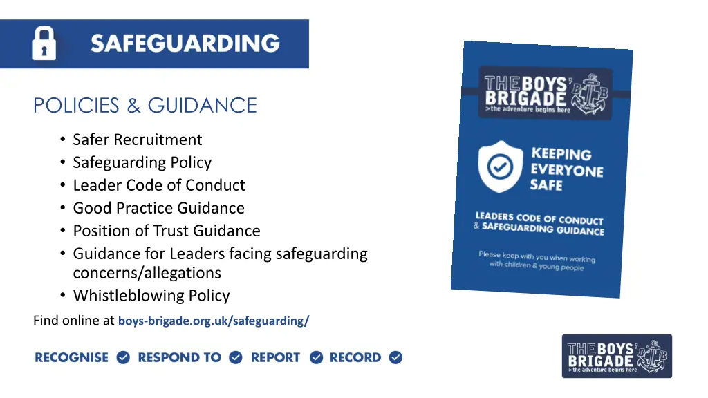 policies guidance