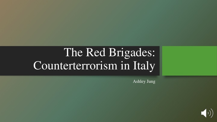 the red brigades counterterrorism in italy