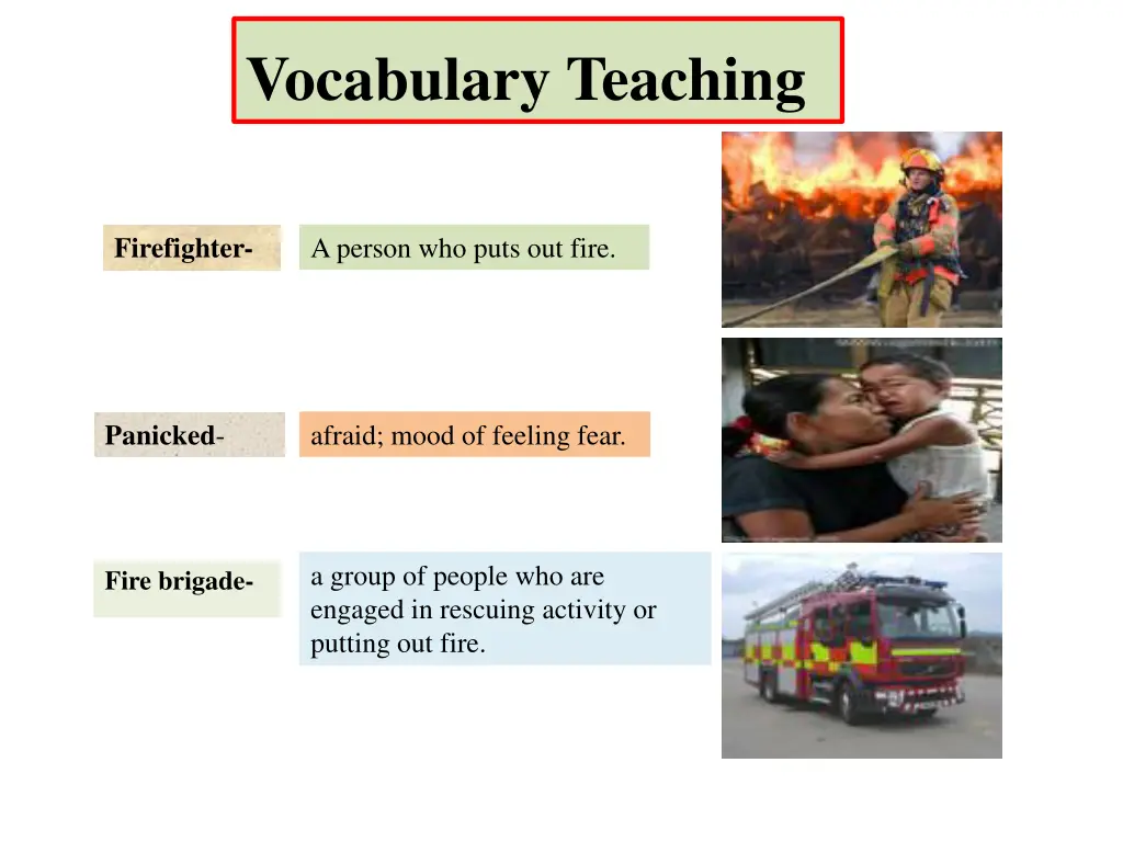 vocabulary teaching