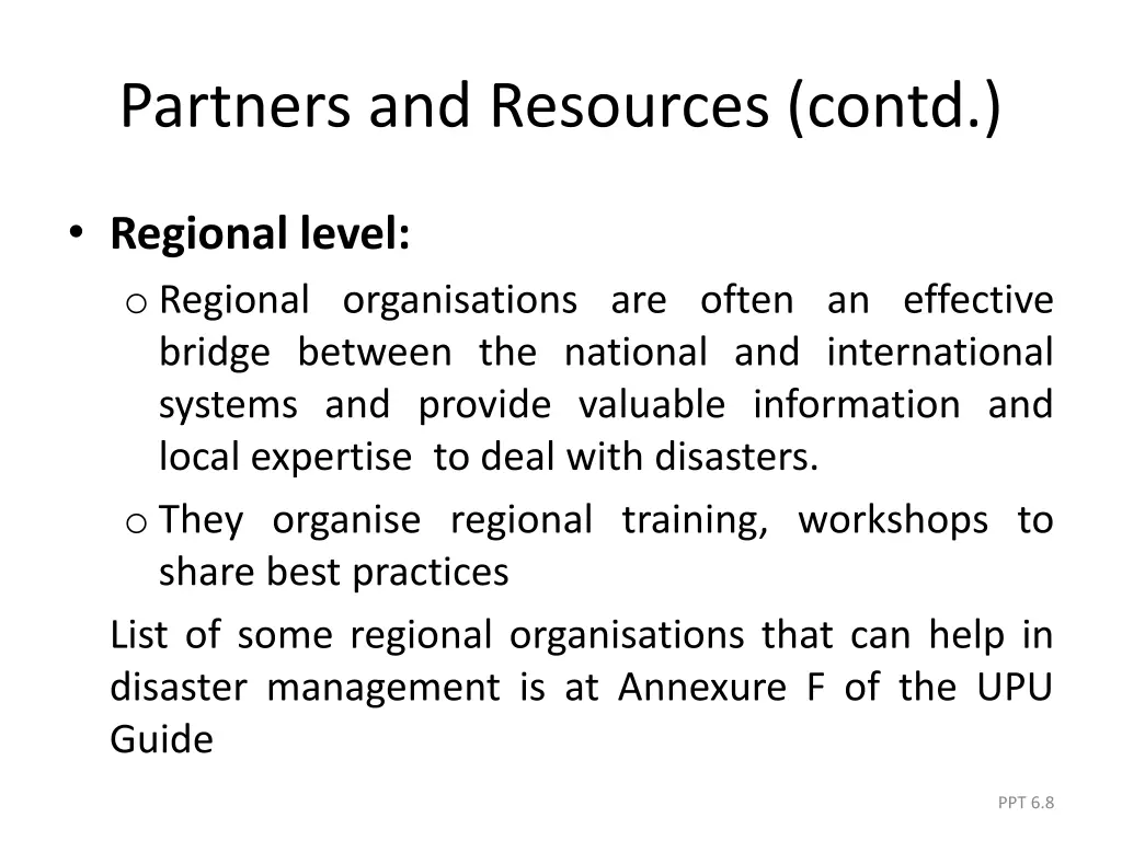 partners and resources contd 2