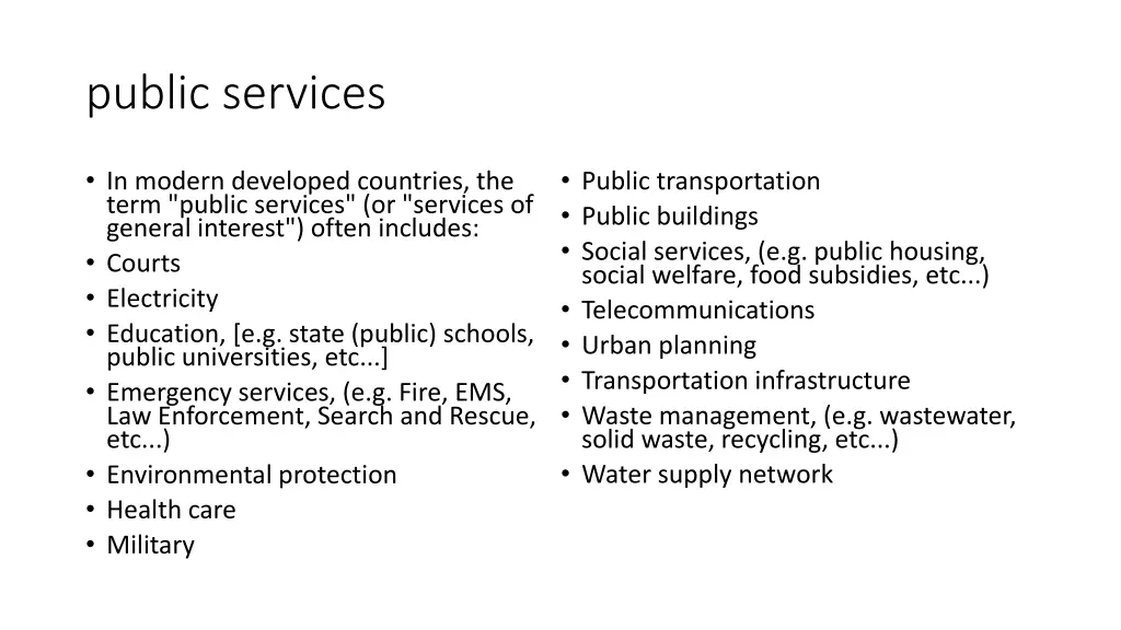 public services 1