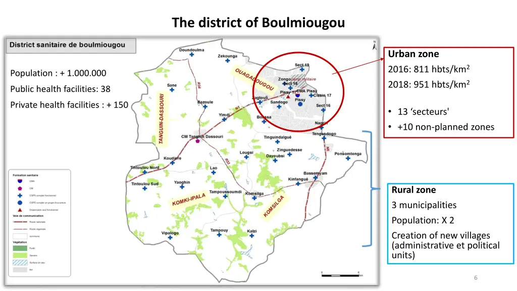 the district of boulmiougou