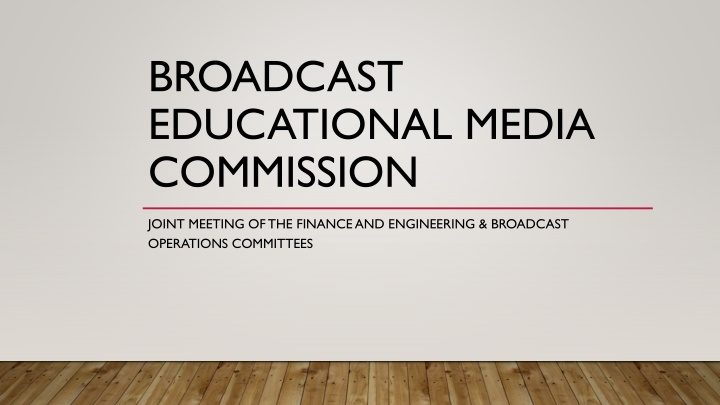 broadcast educational media commission