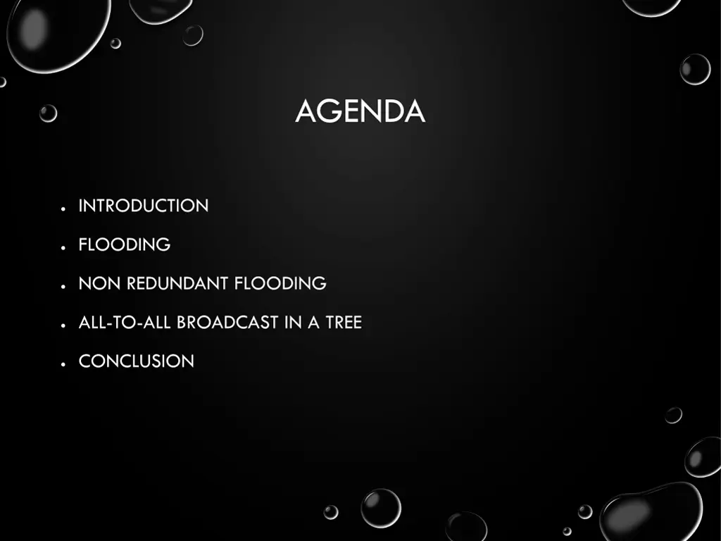 agenda