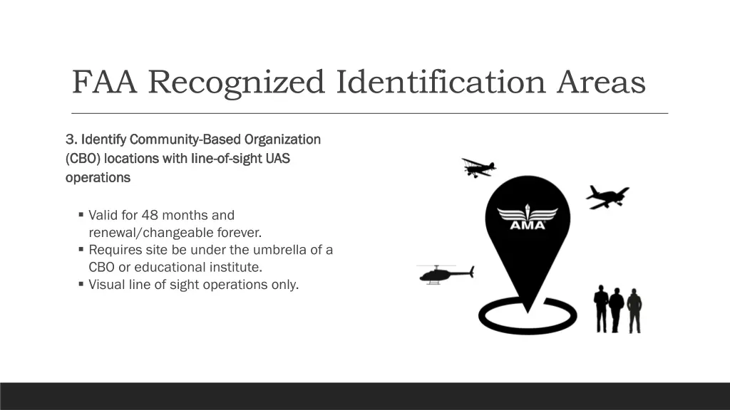 faa recognized identification areas