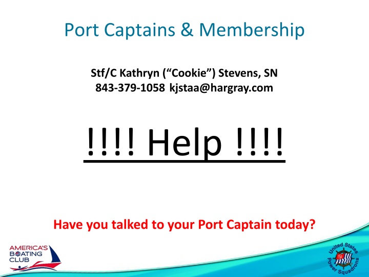 port captains membership