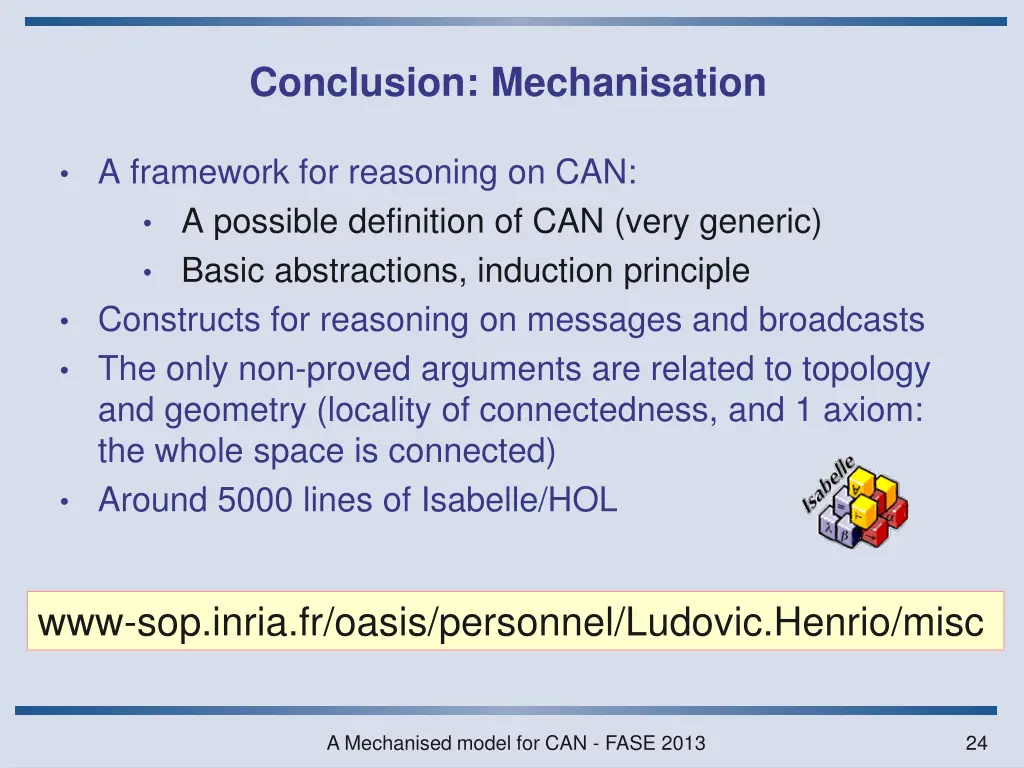 conclusion mechanisation