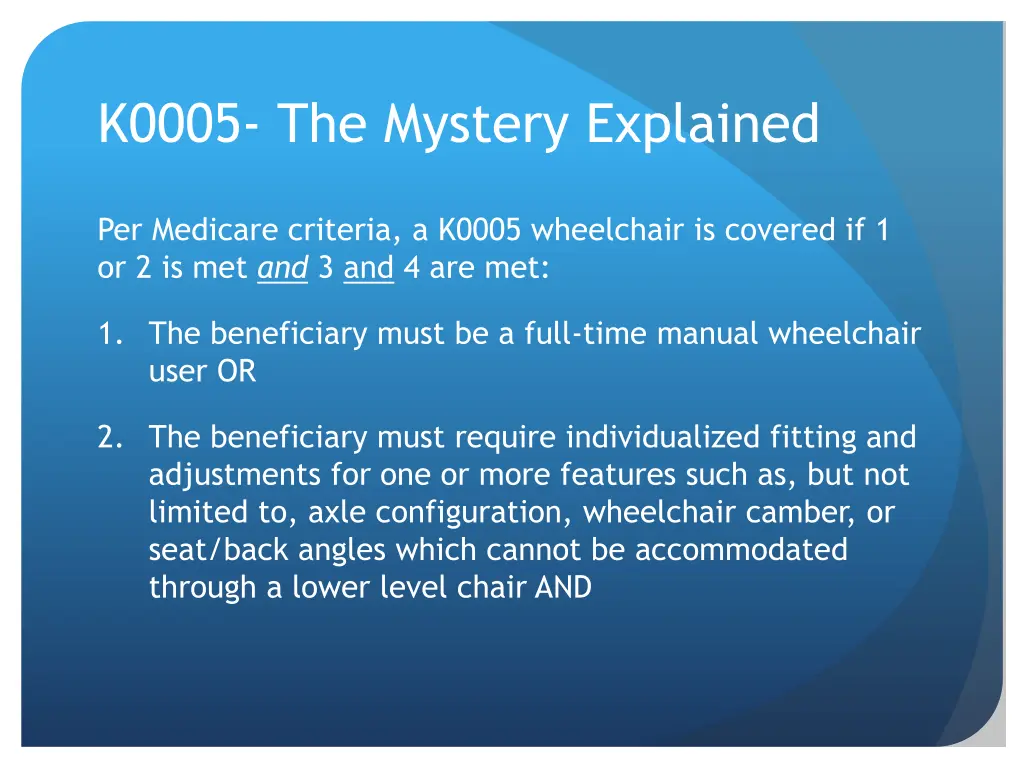 k0005 the mystery explained