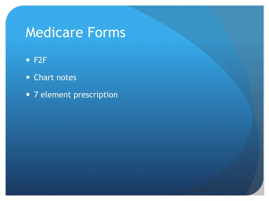 medicare forms