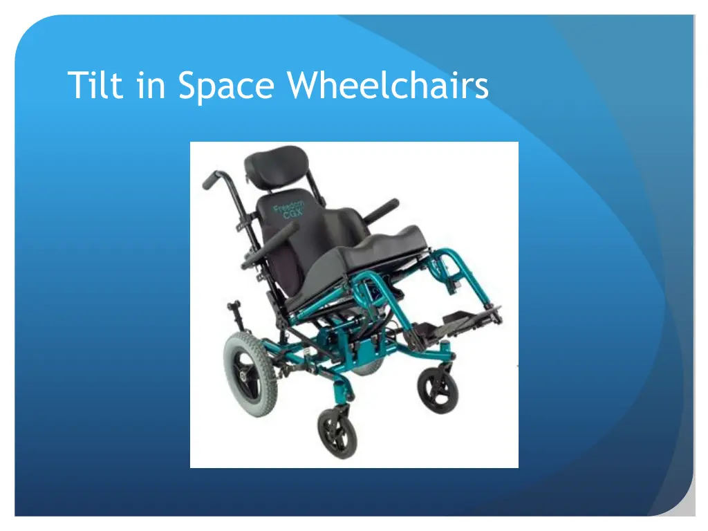 tilt in space wheelchairs