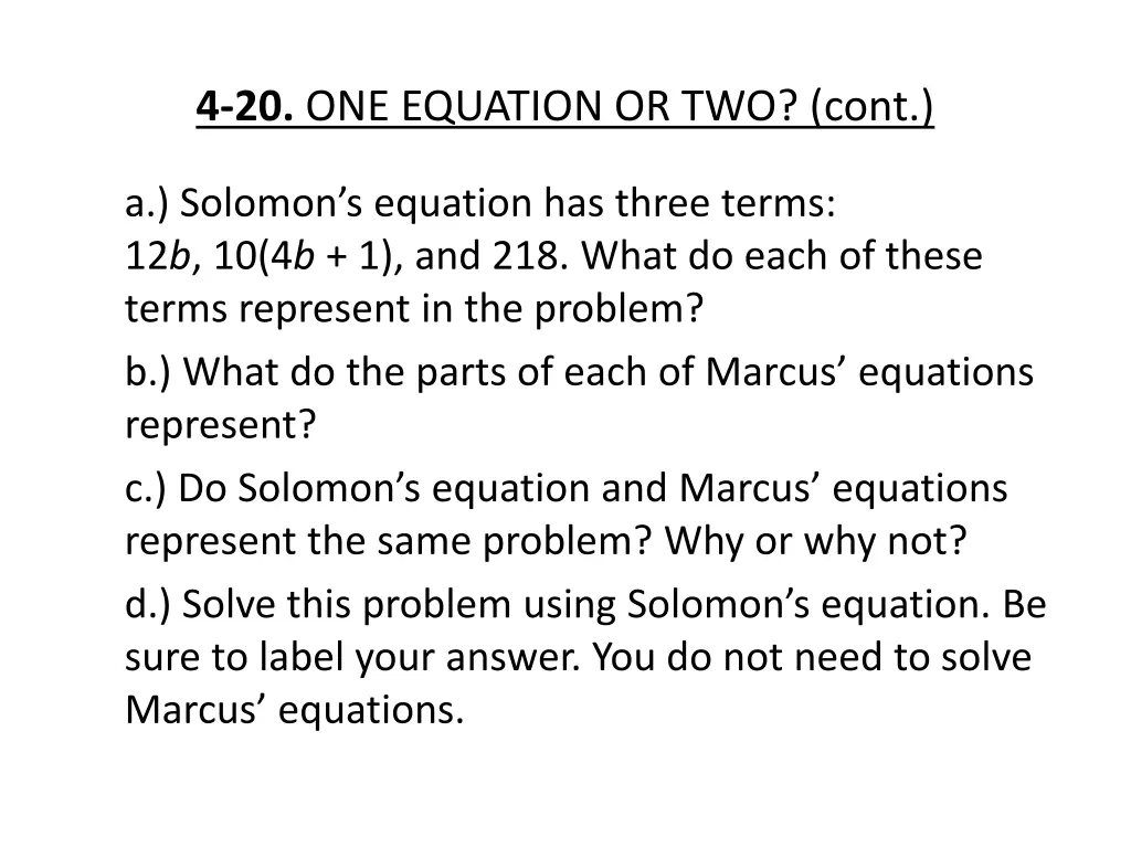 4 20 one equation or two cont