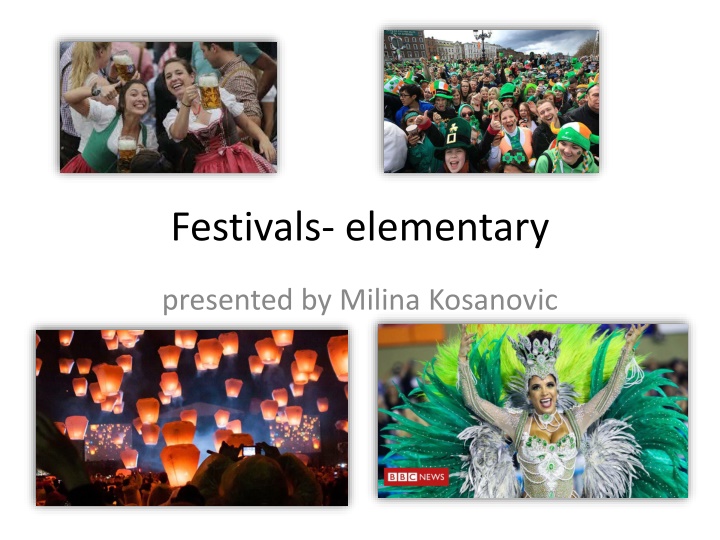 festivals elementary