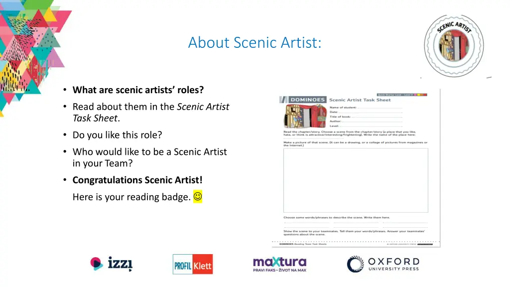 about scenic artist