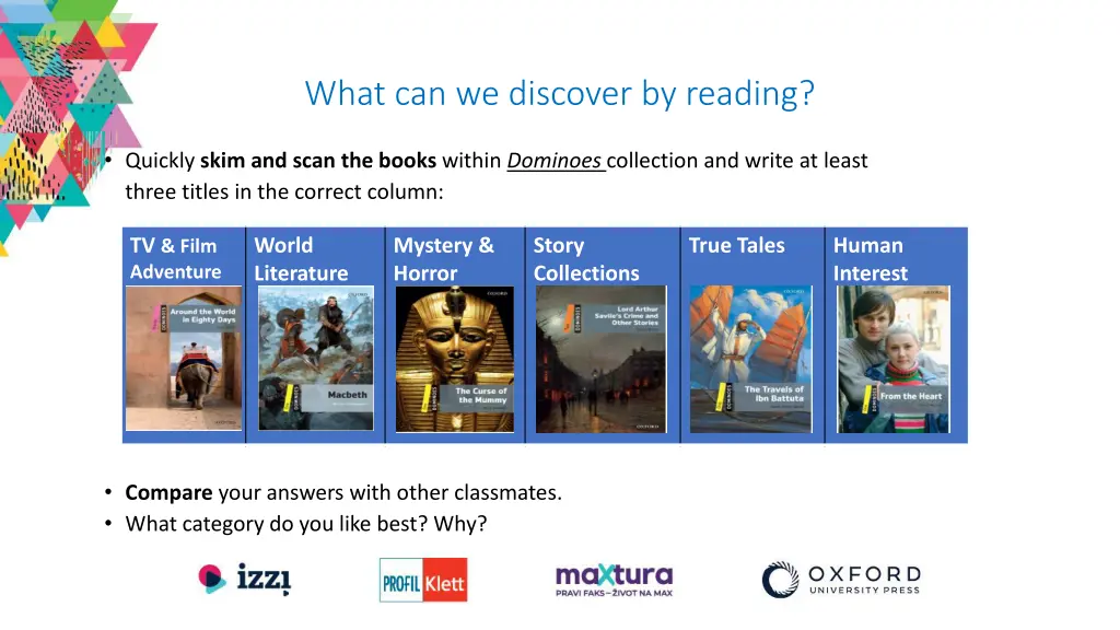 what can we discover by reading