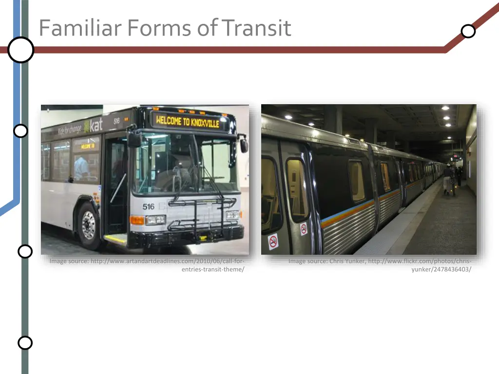 familiar forms of transit