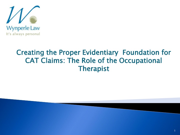 creating the proper evidentiary foundation