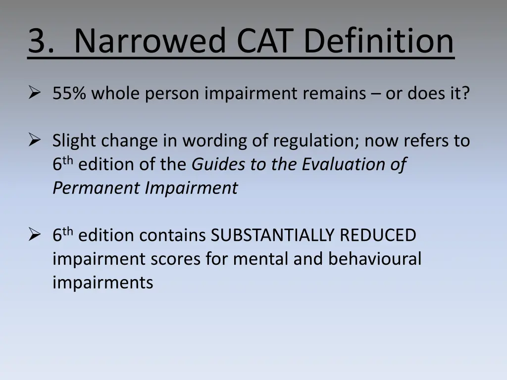 3 narrowed cat definition 5