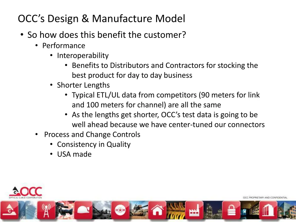 occ s design manufacture model so how does this 1